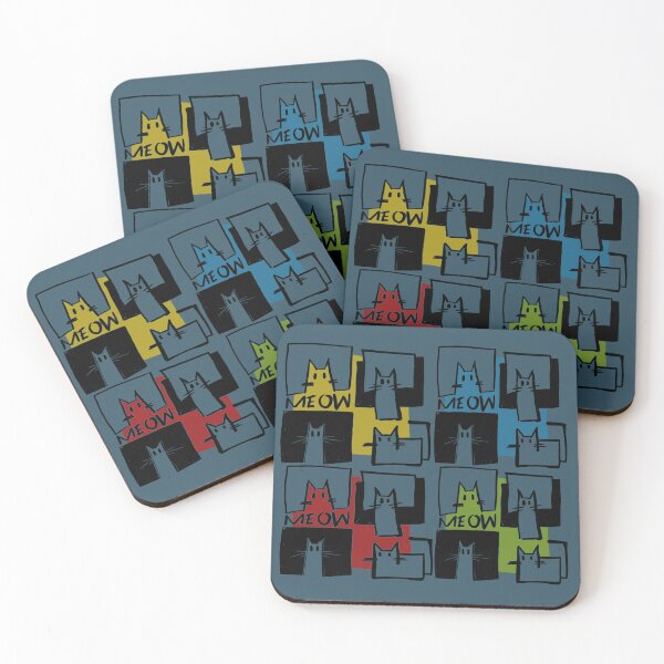 Item preview, cubist cats design designed and sold by Lazut.