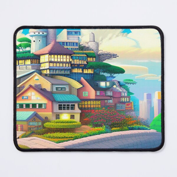 Item preview, Pixelated Cityscape Paradise designed and sold by Nellisstadia.