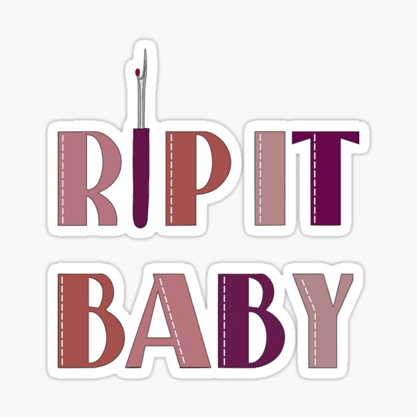 Item preview, Rip It Baby- Seam Ripper  designed and sold by MaggieGraceB.