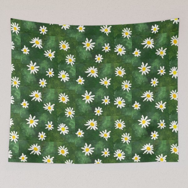 Item preview, Marguerites natural picture painted with gouache designed and sold by LennartArt.