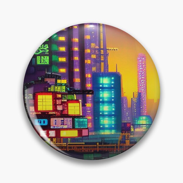 Item preview, Pixilated Cityscape Adventure designed and sold by Nellisstadia.