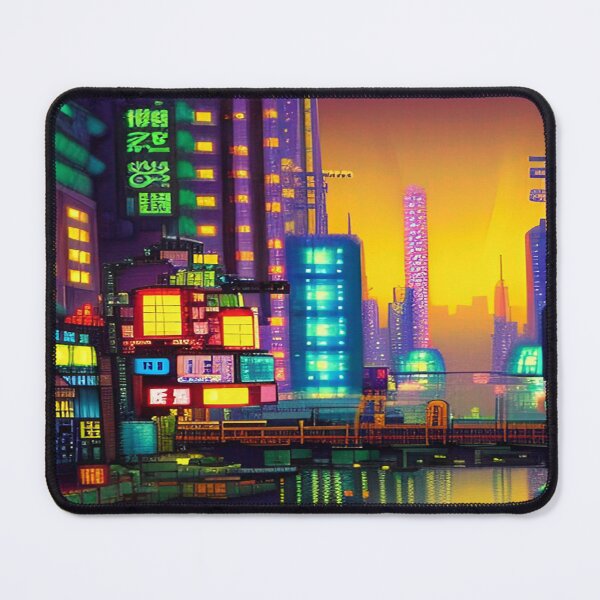 Item preview, Pixilated Cityscape Adventure designed and sold by Nellisstadia.