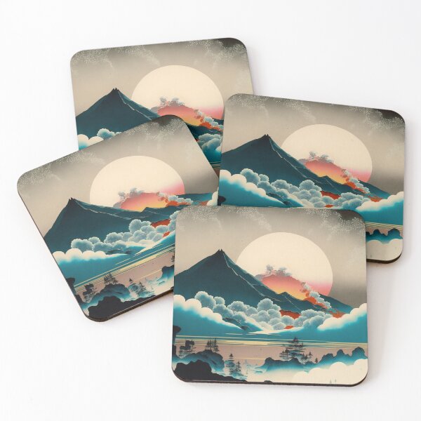 Item preview, Landscape Painting, ukiyo-e art style designed and sold by ParadiseSlice.