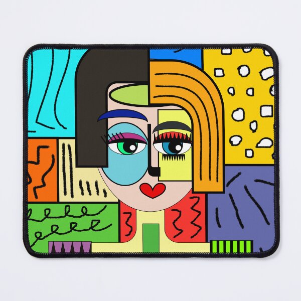 Item preview, Funky Abstract Kooky Art Head designed and sold by jantulov.
