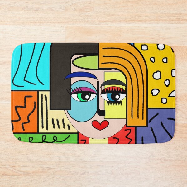 Item preview, Funky Abstract Kooky Art Head designed and sold by jantulov.