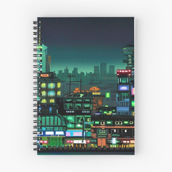 Item preview, Pixelated Urban Landscape designed and sold by Nellisstadia.