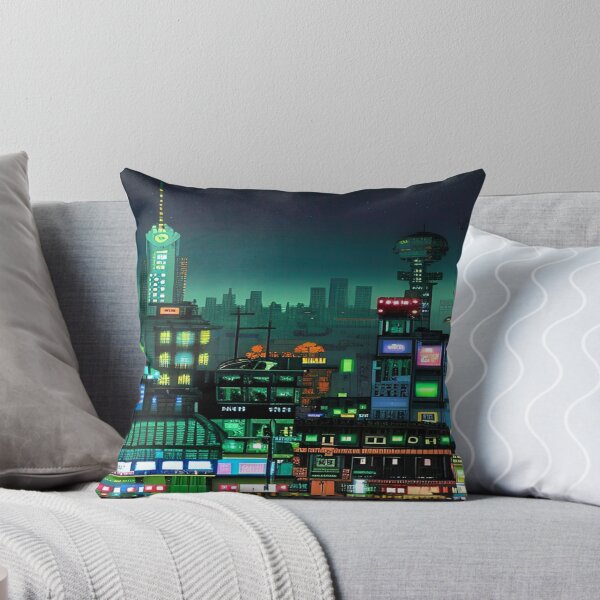 Item preview, Pixelated Urban Landscape designed and sold by Nellisstadia.