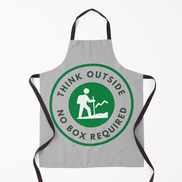 Item preview, Think Outside - No Box Required designed and sold by MtWoodsonSales.