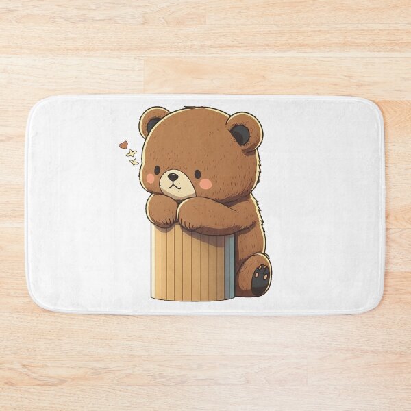 Item preview, Cute chibi bear, baby bear designed and sold by MarcGugDesigns.