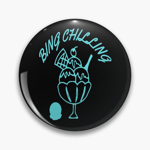 Item preview, BING CHILLING - ICE CREAM MEME designed and sold by ArtzandDesignz.