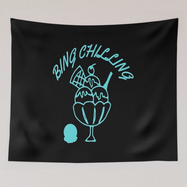 Item preview, BING CHILLING - ICE CREAM MEME designed and sold by ArtzandDesignz.