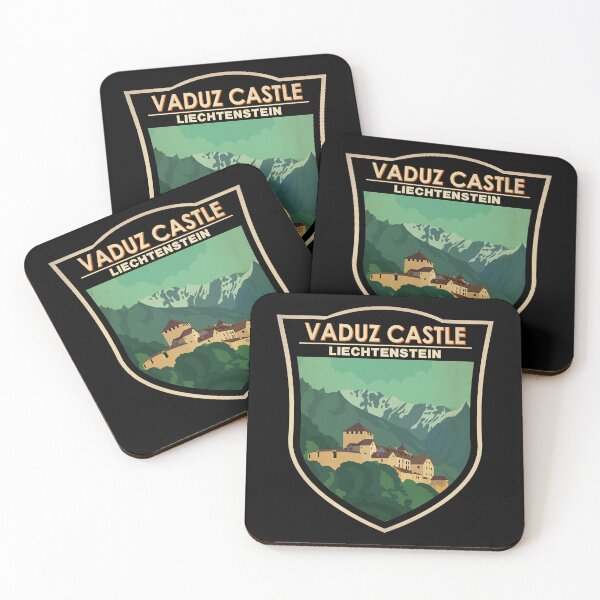 Item preview, Vaduz Castle Liechtenstein Badge designed and sold by KrisSidDesigns.