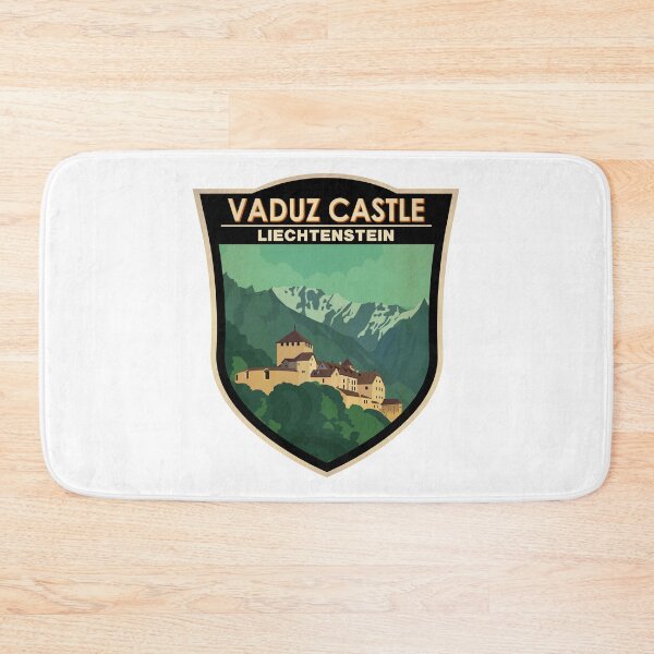 Item preview, Vaduz Castle Liechtenstein Badge designed and sold by KrisSidDesigns.
