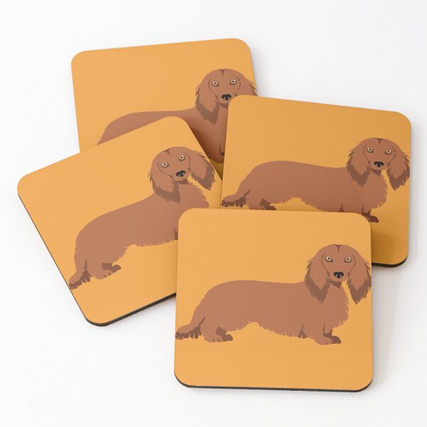 Item preview, Long hair Dachshund designed and sold by TeckelLove.