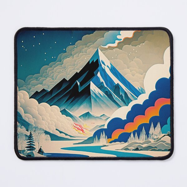 Item preview, Landscape Painting, ukiyo-e art style designed and sold by ParadiseSlice.