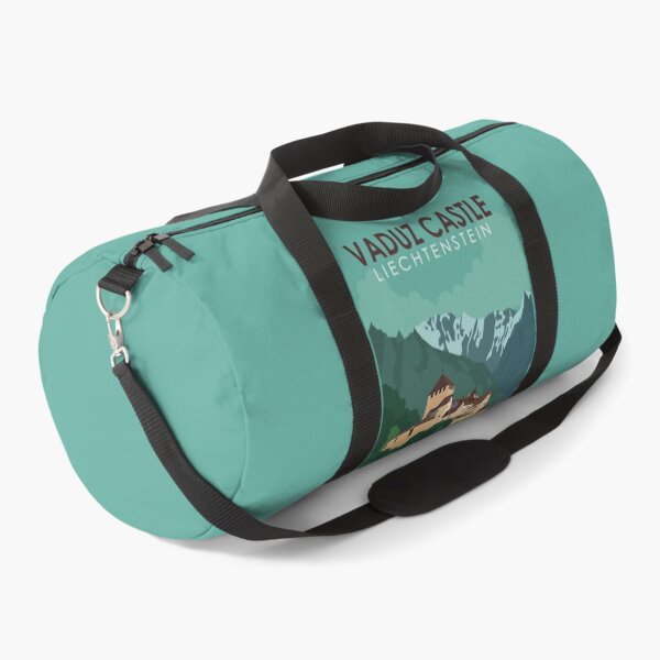 Item preview, Vaduz Castle Liechtenstein Travel Vintage Art designed and sold by KrisSidDesigns.
