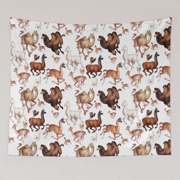 Item preview, Cozy Camelids Pattern designed and sold by Phoenix of Starlight.