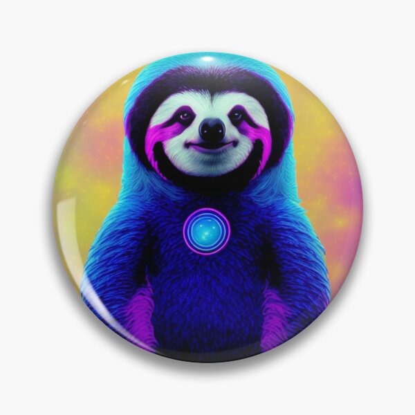 Item preview, Cosmic Sloth, Spirit Animal designed and sold by AbstractWave.