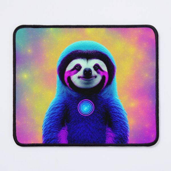 Item preview, Cosmic Sloth, Spirit Animal designed and sold by AbstractWave.