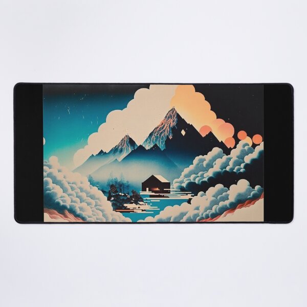 Item preview, Landscape Painting, ukiyo-e art style designed and sold by ParadiseSlice.