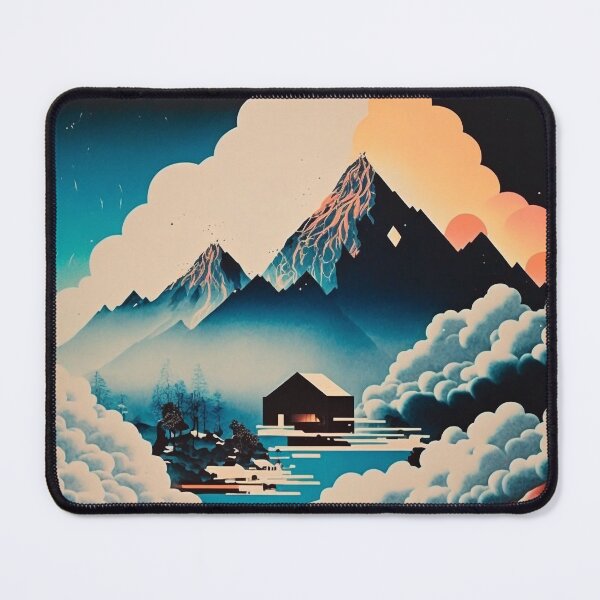 Item preview, Landscape Painting, ukiyo-e art style designed and sold by ParadiseSlice.