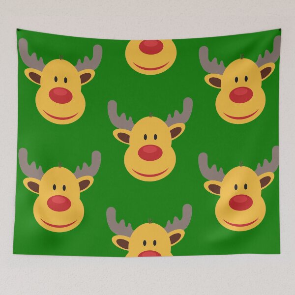 Item preview, Happy Smiling Reindeer designed and sold by MooriNjogu.