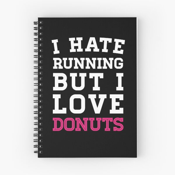 Item preview,  I Hate Running But I Love Donuts designed and sold by anthonymzubia.