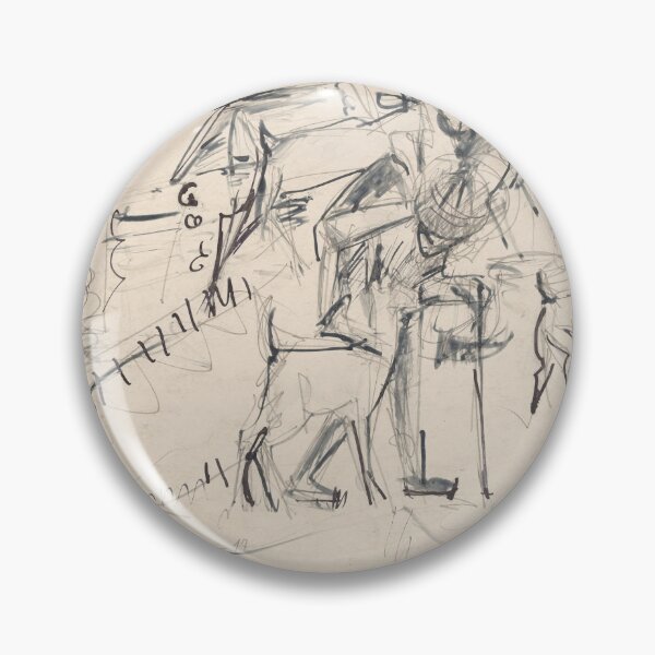 Item preview, Ernst Ludwig Kirchner Goatherd with Goats (1917) designed and sold by TeeARTHY.
