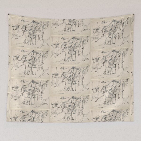 Item preview, Ernst Ludwig Kirchner Goatherd with Goats (1917) designed and sold by TeeARTHY.