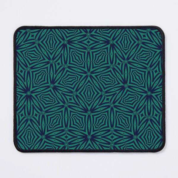 Item preview, Striking Green and Black Penrose Seamless Pattern Print designed and sold by protegra.
