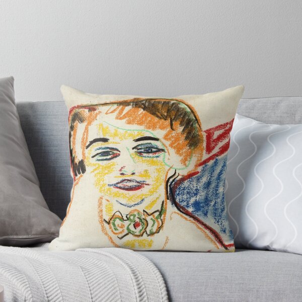 Item preview, Ernst Ludwig Kirchner Head of a Woman (1909) designed and sold by TeeARTHY.