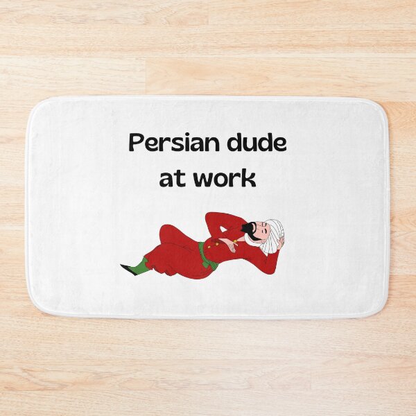 Item preview, Tipo persa en el trabajo - broma persa (iraní) designed and sold by Persian Pride Official.