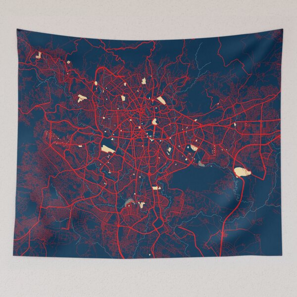 Item preview, Addis Ababa City Map of Ethiopia - Hope designed and sold by deMAP.