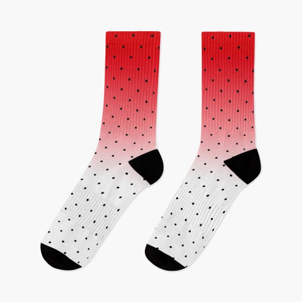 Item preview, Polka Dots on Red and White Gradient designed and sold by humnoo.