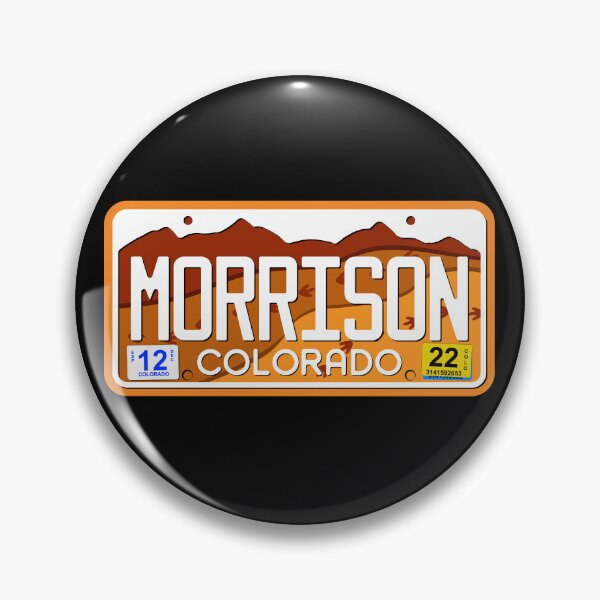 Item preview, Colorado License Plate - MORRISON  designed and sold by RonTo.