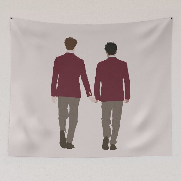 Item preview, wilhelm and simon holding hands, endgame  designed and sold by Pinu92.
