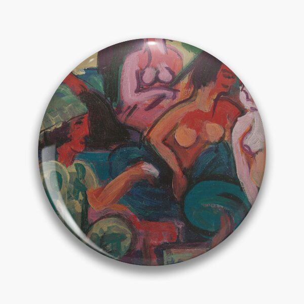 Item preview, Ernst Ludwig Kirchner  Im Palast der Prinzessinnen (circa 1922) In the palace of the princesses designed and sold by TeeARTHY.
