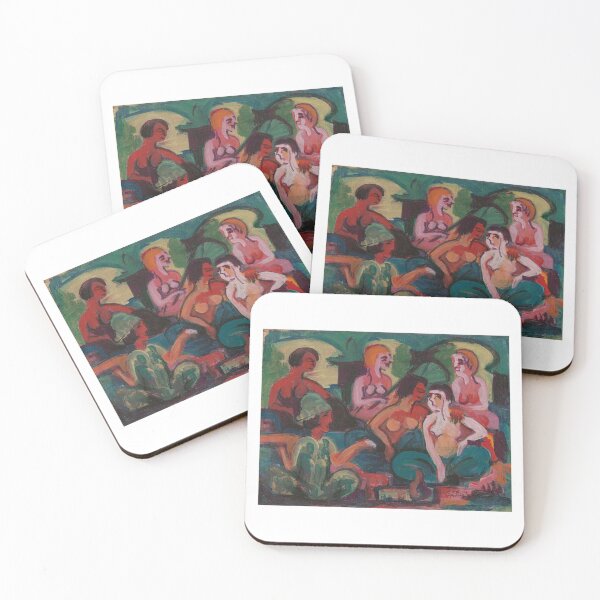 Item preview, Ernst Ludwig Kirchner Im Palast der Prinzessinnen (hacia 1922) En el palacio de las princesas designed and sold by TeeARTHY.