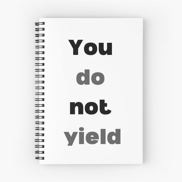Item preview, You do not yield designed and sold by axoniej.