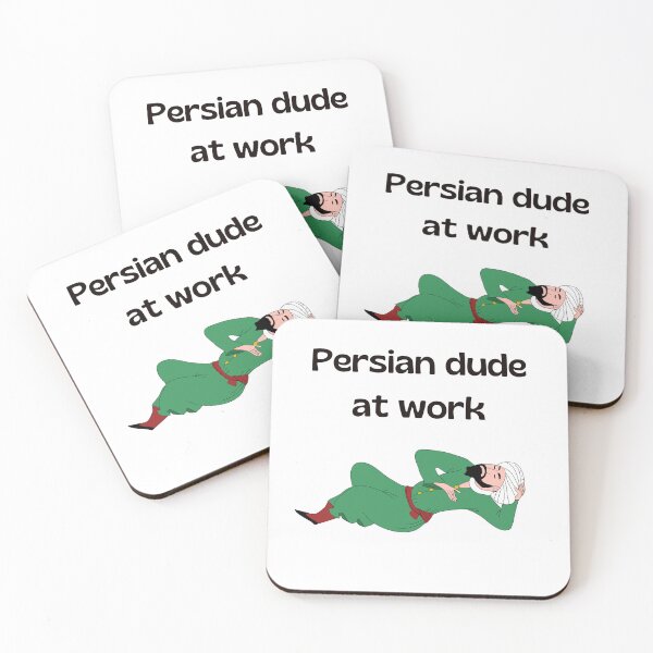 Item preview, Persian dude at work - Persian (iranian) joke designed and sold by Persian Pride Official.