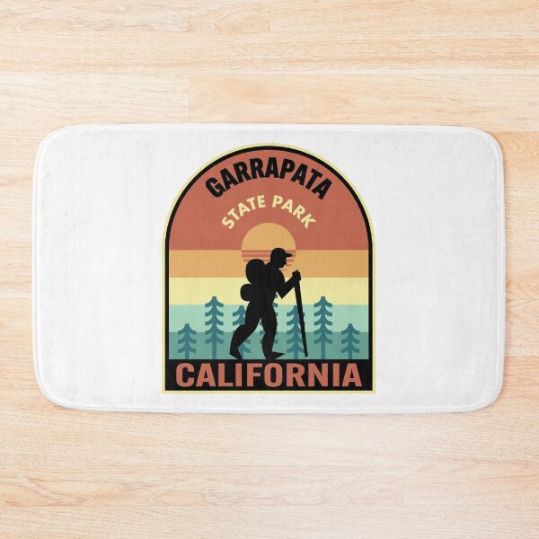 Item preview, Garrapata State Park California Retro Hiking designed and sold by HalpinDesign.
