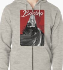 Barbra Zipped Hoodie