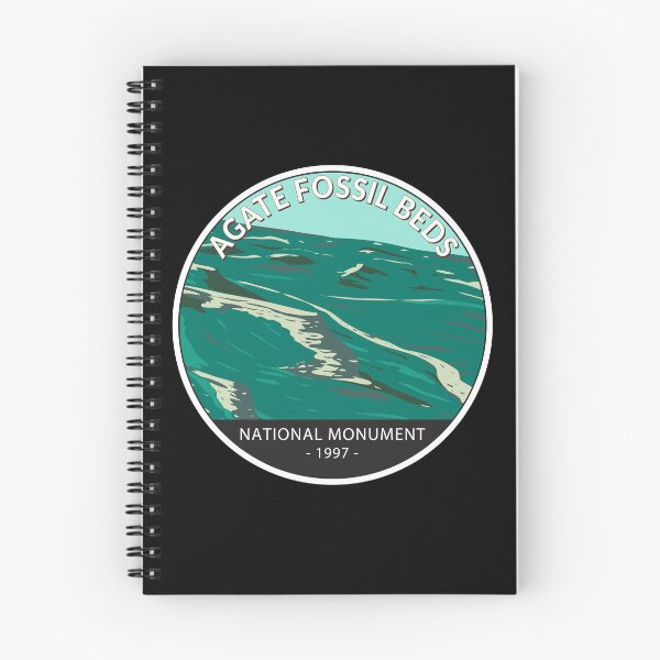 Artikelvorschau, Agate Fossil Beds National Monument Nebraska Circle entworfen und verkauft von KrisSidDesigns.