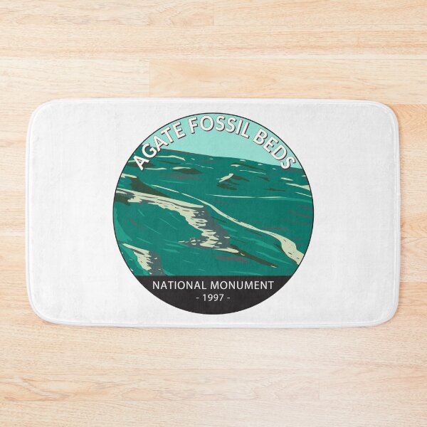 Artikelvorschau, Agate Fossil Beds National Monument Nebraska Circle entworfen und verkauft von KrisSidDesigns.