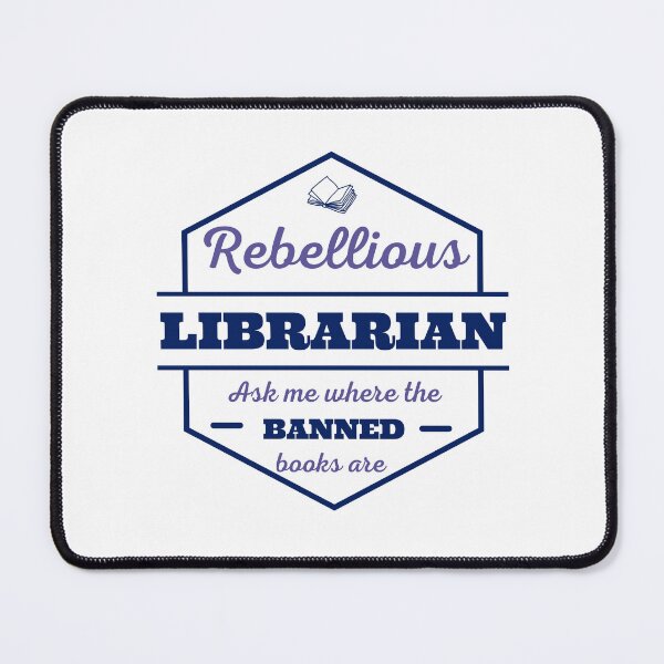 Artikelvorschau, Rebellischer Bibliothekar, fragen Sie mich, wo die verbotenen Bücher sind entworfen und verkauft von MysteriesBooks.