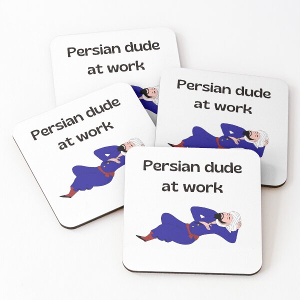 Item preview, Persian dude at work - Persian (iranian) joke designed and sold by Persian Pride Official.