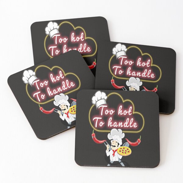 Item preview, Funny Cooking Saying Quote To hot to Handle  designed and sold by Mita ⭐⭐⭐⭐⭐.