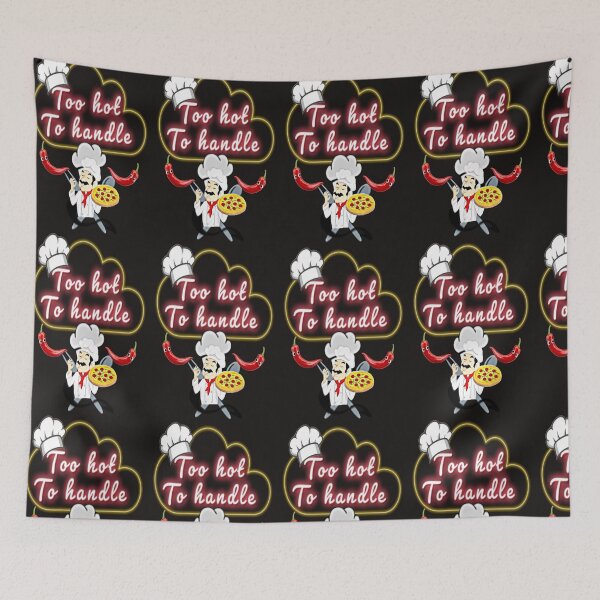 Item preview, Funny Cooking Saying Quote To hot to Handle  designed and sold by Mita ⭐⭐⭐⭐⭐.