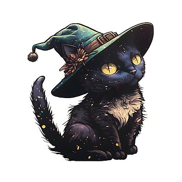 Vorschaubild zum Design Süße kleine Hexenkatze von WitchesAndCats