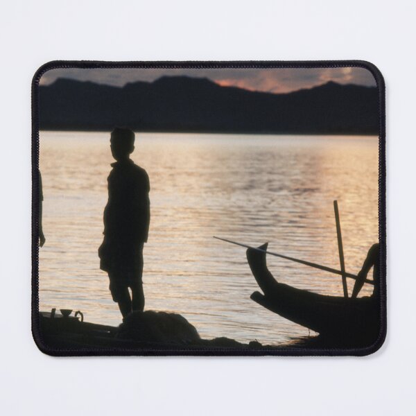 Item preview, 1970s - Scene of General Life in Bagan with people by the river, Myanmar, Burma designed and sold by thatwaslife.